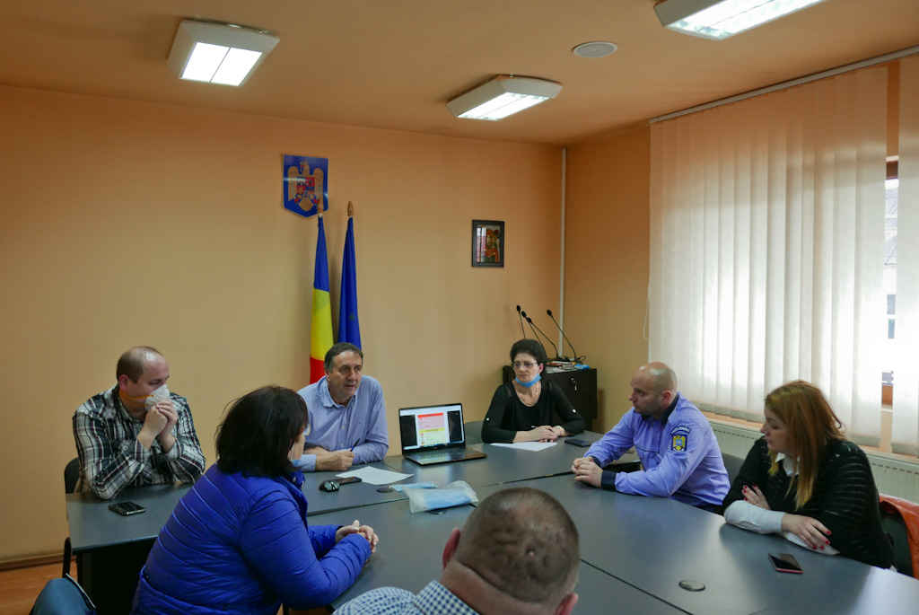 Ședință a Comitetului Local pentru Situații de Urgență al comunei Ibănești pe tema noului Coronavirus (COVID-19)